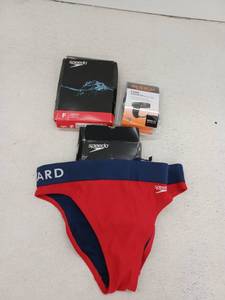 lot 19904 image: Speedo Competitive Swim Brief & Core Supporter Set