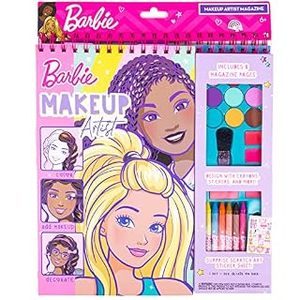lot 19928 image: Barbie Makeup Artist Magazine Spiral-Bound Activity Set