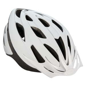 lot 19952 image: Schwinn Thrasher Adult Bicycle Helmet White SW80568