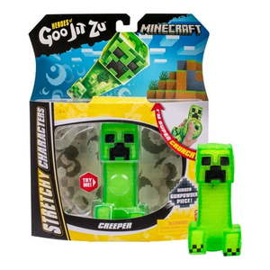 lot 19963 image: Minecraft Heroes of Goo Jit Zu Creeper Stretchy Figure
