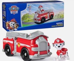 lot 19976 image: Paw Patrol Marshall Fire Truck Vehicle Toy Figure