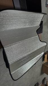 lot 145 image: Car Windshield Sunshade Foldable Reflective Sun Visor - Retail $0