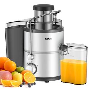 lot 189 image: GDOR 800W Juicer Machine, 3 Wide Chute for Whole Fruits & Vegs - Retail $35