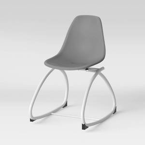 lot 231 image: Sensory Friendly Kids Desk Chair Gray - Pillowfort Rocks, Metal Frame, Desk Chair for Kids, Ages 8 - Retail $100