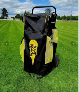 lot 249 image: Powershot Soccer Equipment Carrier with Cones Drills and Clipboard - Retail $150