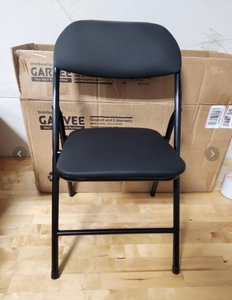 lot 275 image: Garvee 6 Pc. Kids Chairs, Black - Retail - Retail $190
