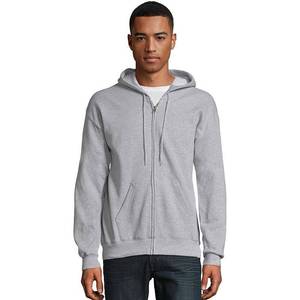 lot 316 image: Hanes Men s & Big Men s Fleece Full Zip Up Hoodie Sweatshirt  Size L - Retail $28