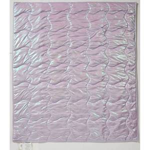lot 318 image: Celestial Garden Quilted Metallic Throw - Retail $25