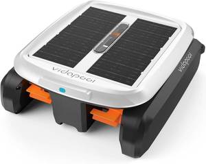 lot 111704 image: Retails for $320 Solar Pool Skimmer Robot, Automatic Pool Surface Skimmer Cleaner, Dual Mode Solar Powered Pool Skimmer with Obstacle Avoidance, Day & Night Cleaning for All Swimming Pools-White