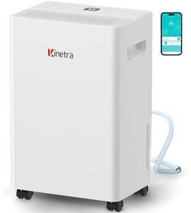 lot 559 image: 1500 Sq. Ft Dehumidifiers for Home, 30 Pints dehumidifier for Basement with drain hose,Smart APP control, 1.6L Tank,24H Timer,Intelligent Humidity Control,Ideal for Bedroom,Bathroom & RV