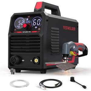 YESWELDER 60A Non-HF Plasma Cutter, Non-Torch Pilot Arc, 110/220V - Retail: $360