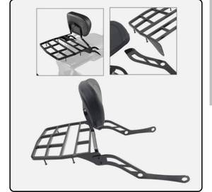 lot 573 image: Passenger Backrest w Luggage Rack For Can-Am Spyder F3 - Retail $0