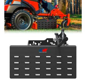 lot 588 image: Mower Chute Blocker for Zero Turn Mowers, Quick Flip Grass Flap with Handle Lever Fit for Ferris, Exmark, Gravely, Hustler, Toro, Kubota ZTR Lawn Mowers Replace OE ACS6000ULS - Retail $130