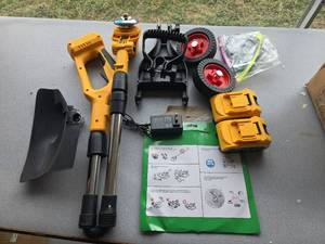 lot 593 image: Cordless Weed Wacker - Retail $0