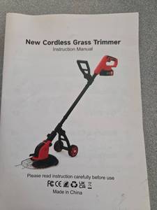 lot 650 image: 12 Cordless Grass Trimmer - Retail $0