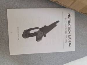lot 697 image: Electric Cordless Mini Chainsaw and Pole Saw - Retail $0
