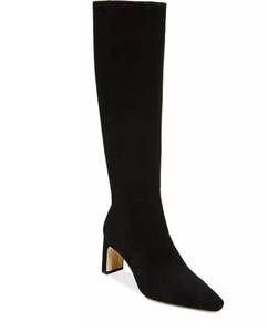 lot 700 image: Sam Edelman Sylvia Black Suede Boot, M Width Size 9.5 - Retail $200