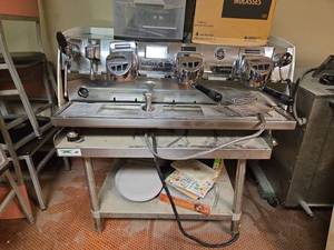 lot 4221 image: Black Eagle Espresso Machine - Model UA388 - 3-Group
