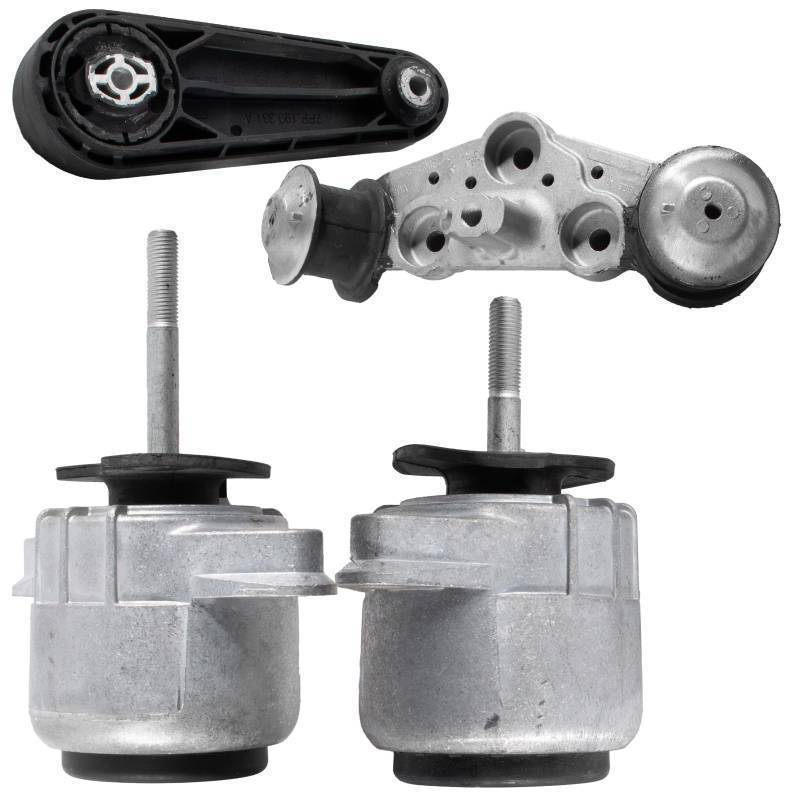 lot 16265 image: Engine Mount Kit Compatible with Porsche Panamera 4.8L V8 2010-2016 Replaces 94837505712 94837505812 97037511801 - Retail $55