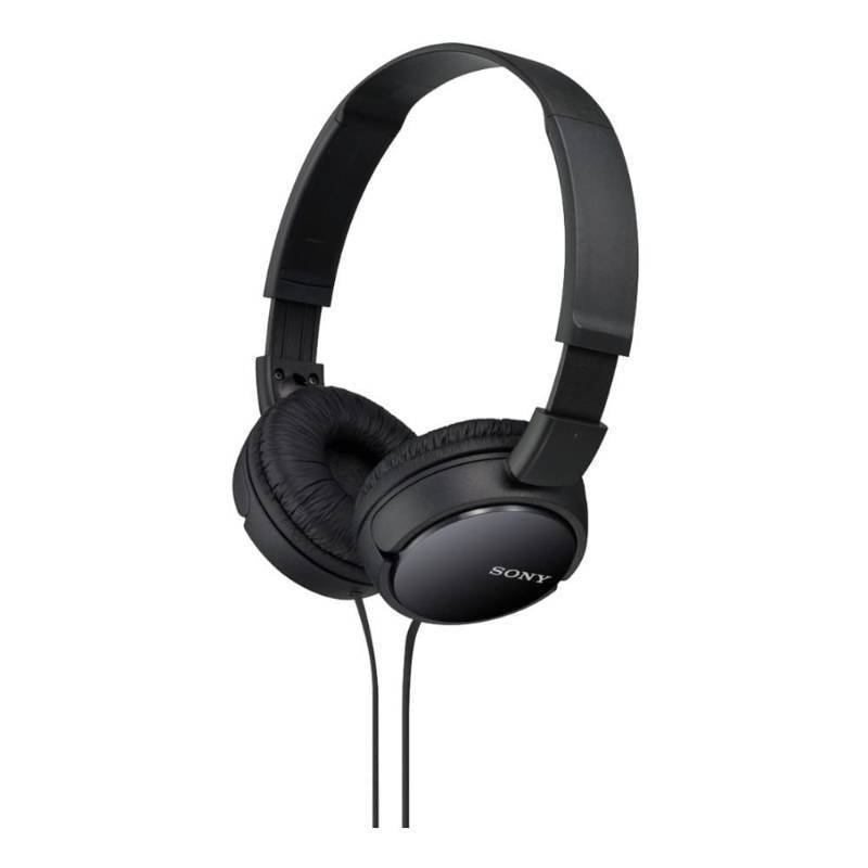 lot 61799 image: Sony ZX Series Wired On-Ear Headphones, Black MDR-ZX110. VISIBLE USE. NEED TO BE CLEANED.