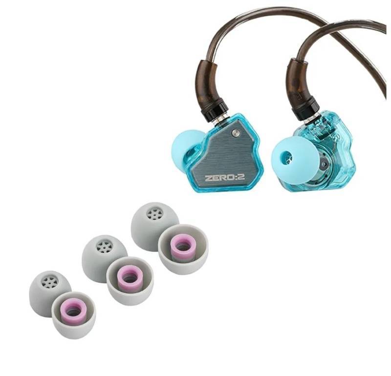 lot 62870 image: Zero2 In-Ear Monitor Headphones with Replacement Ear Tips(missing parts) - Retail $45