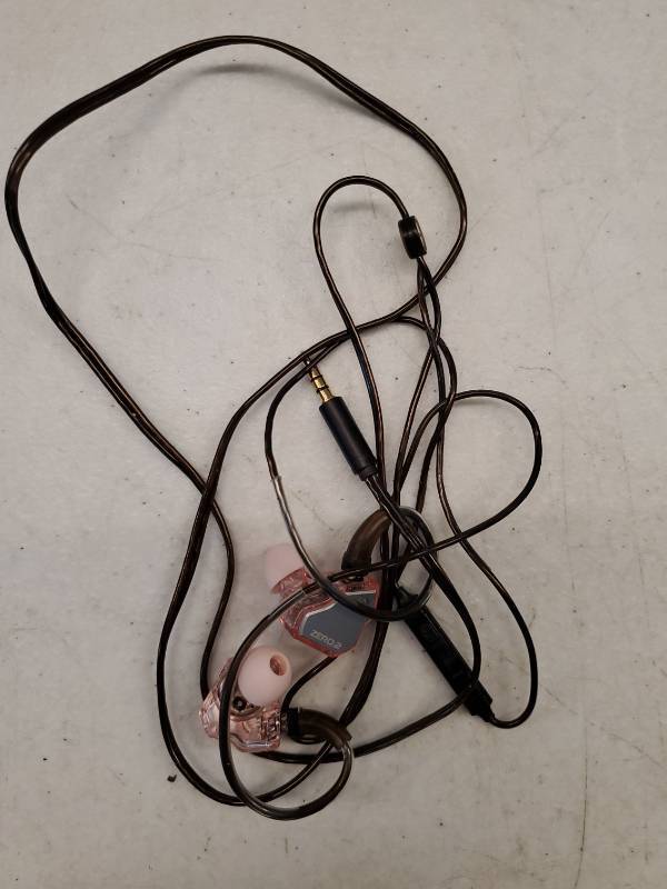 lot 63763 image: Linsoul ZERO2 Pink Wired In-Ear Monitors - Retail $25