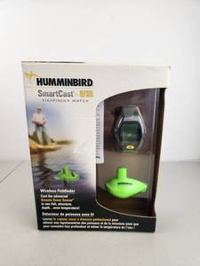 lot 186 image: Humminbird SmartCast RF35 Fishfinder Watch Wireless Remote Sonar Sensor