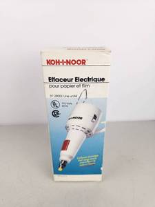 lot 189 image: Koh-I-Noor Electric Eraser Model 2800E 115 Volts 60 Hz