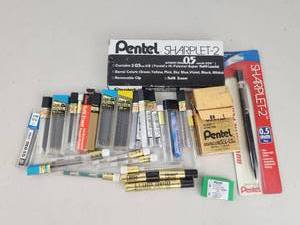 lot 191 image: Vintage to Now Pencil Lot Cross Refills and More