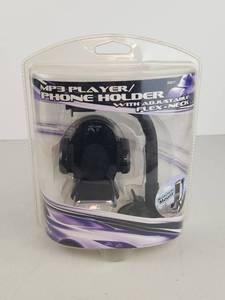 lot 197 image: MP3 Player Phone Holder with Adjustable Flex-Neck 25217