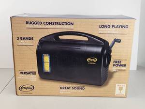 lot 201 image: Freeplay Self Powered Energy Hand-Crank Radio 3-Band AM FM Shortwave