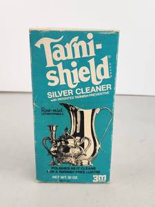 lot 208 image: Tami-Shield Silver Cleaner with Patented Tarnish-Preventive Rose-Mint Lotion Formula 10 oz