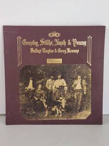 lot 215 image: Crosby Stills Nash & Young Deja Vu LP Vinyl Record Atlantic