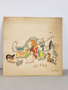 lot 228 image: Crosby, Stills, Nash and Young So Far LP Vinyl Record Atlantic Stereo 1974