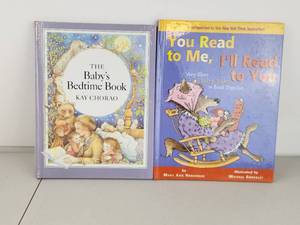 lot 237 image: 2 Childrens Books The Babys Bedtime Book by Kay Chorao and You Read to Me Ill Read to You by Mary Ann Hoberman