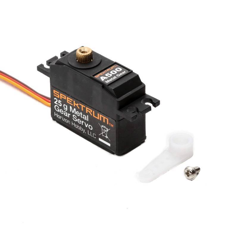 lot 58851 image: E-flite 25g Metal Gear Servo- SPMSA500 Replacement Airplane Parts - Retail $15
