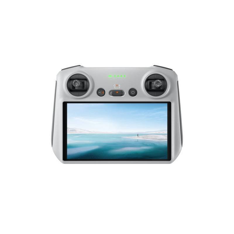 lot 58885 image: DJI RC, Remote Controller with Lightweight Body, FHD Screen, 4hr Battery, Precision Control Sticks, O3 Transmission - Retail $257