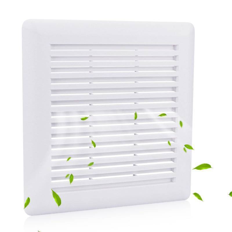lot 72966 image: WKZO S97017068 Bathroom Ceiling Fan Grille with Springs Replacement Parts for Bath Fan Fits Models 690 693 VC305C3N VC307C2N 695 and 696N Ventilation Fan - Plastic Grille Cover - Retail $10
