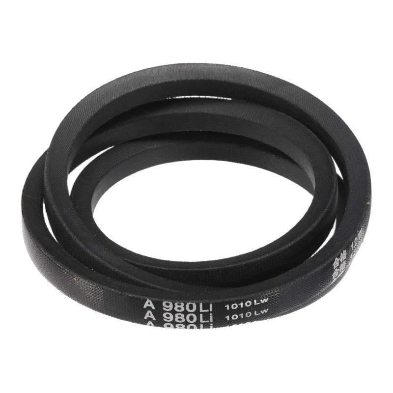 lot 73255 image: A38 12 Classic Wrapped V-Belt, 40 Outside Circumference, Black, Industrial Rubber V-Belt for Pumps, Fans, Compressors, Agricultural Equipment - Retail $7