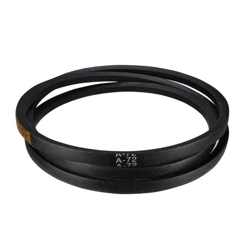 lot 73276 image: uxcell A72 Drive V-Belts 72 Inner Length 13mm Width 8mm Thick JIS Standard A-Section Rubber Drive Transmission Belt - Retail $12