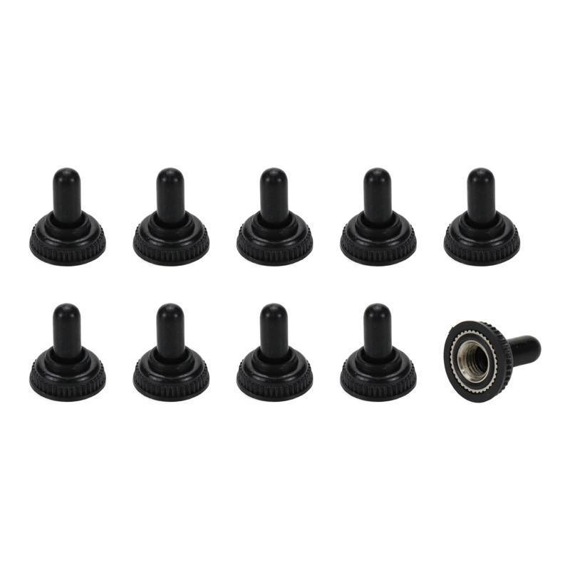 lot 73282 image: Mini Toggle Buttons Switch, 6mm Waterproof Boot Cover Cap, 9Pcs - Retail $7