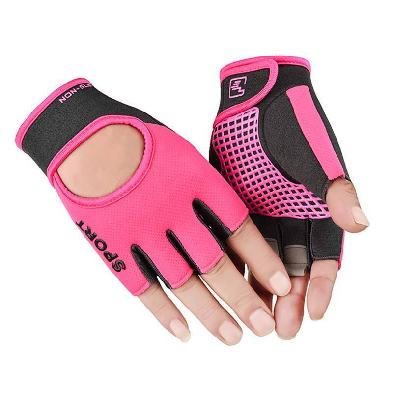 lot 73285 image: Biking Gloves Kids Boys Girls Cycling Exercise Half Finger Fingerless Gloves Child Motor Bike Riding Anti-Slip Weight Lifting Bikes Workout Climbing Bicycle Glove Gym Skate Glove (girl small) - Retail $4