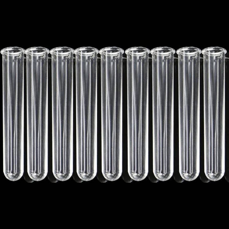 lot 73404 image: 9Pcs Clear Test Tubes for Plant Propagation Station HydroponicFlowers for Home Office Desktop Decoration(Test Tube) - Retail $10