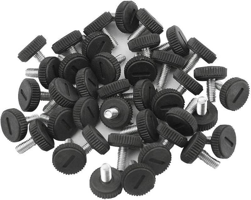 lot 73519 image: 32PCS M61MM(Pitch) Furniture Leveling Feet 20MM Screw on Table Feet Adjustable Furniture Legs Levelers for Chair Cabinet - Retail $9