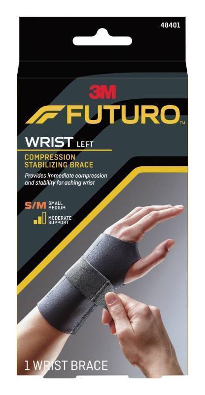 lot 27012 image: Compression Stabilizing Wrist Brace, Left Hand, SM - Retail $22