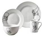 Tabletops Unlimited Jacqueline 16-pc. Porcelain Dinnerware Set - Retail: $70