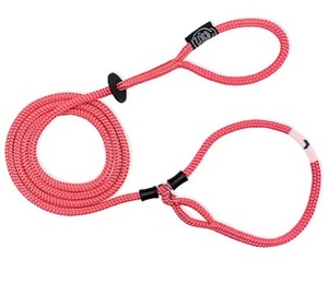 lot 533 image: Harness Lead 2-in-1 Harness & Leash with Rubber Stops, Orange, SM