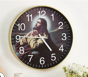lot 537 image: JamesEarl Jones Inspirational Prayer Wall Clock
