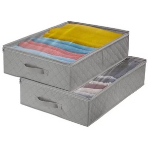 lot 570 image: Sorbus 2pk Storage Closet Organizer Gray