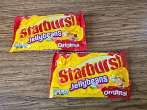 lot 604 image: 2 Pack Starburst Jellybeans, 14oz